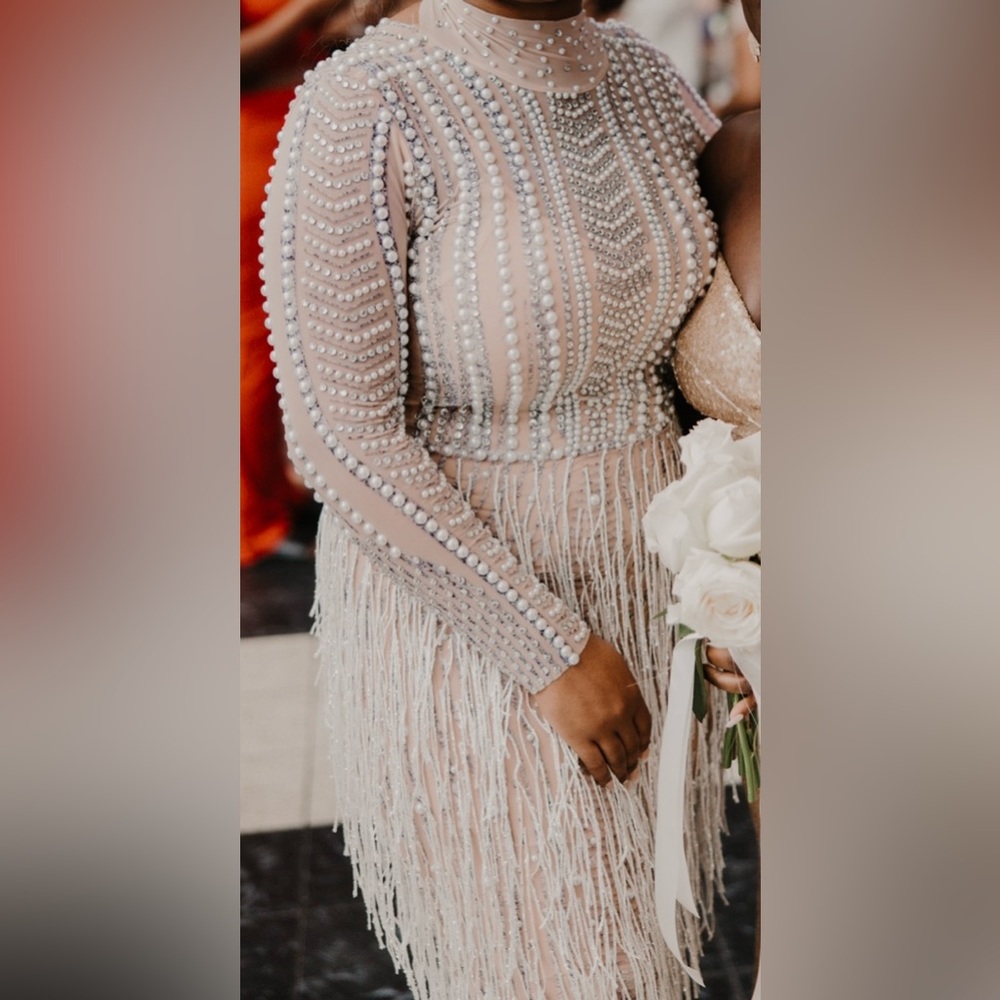 Beaded gown